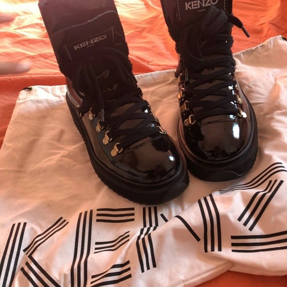 New Kenzo Alaska Boots, Size 37